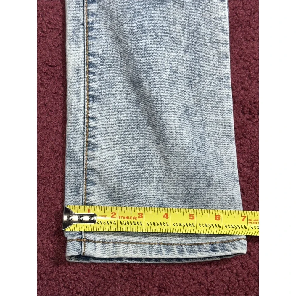 True Religion Ricky Relaxed Straight 10 Jeans 25x26 Blue Distressed Jeans